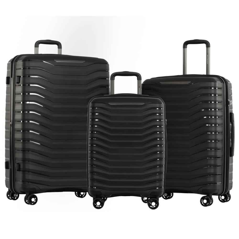 Air Canada Jasper Collection 3 pcs luggage set (Black) - Nbc Rewards